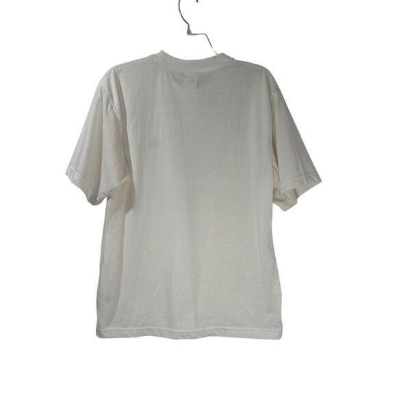 North Face men’s white vapor wick crewneck short sleeve t-shirt size M #18-1932 - Picture 7 of 7